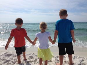 Our oldest 3 kids ~ Pensacola, FL ~ Sept 2015